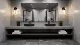 Minimalistny Prysznic z Betonem