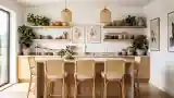 Japanese-Light Kitchen Design