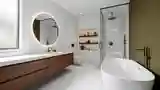 Elegant Mid Century Modern Bathroom