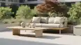 Minimalist Terrasa W Japońskim Stylu