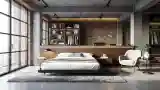 Luksusowy Loft z Kamieniem i Drewnem