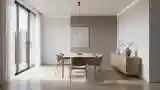 Minimalistowy Salon Do Jedzenia