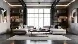 Elegancja Industrialna w Otwartej Przestrzeni