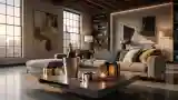 Minimalist Loft with Luxe Touches