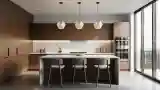 High-End Mid Century Modern Kitchen