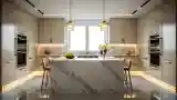 Marble Kitchen of Elegance
