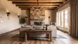 Cozy Living Room with Fireplace