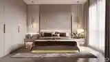 Sztuczna elegancja sypialni