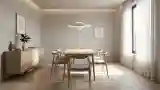 Elegant Dining Room with Wood
