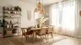 Elegancka Sala Do Jadalni Boho