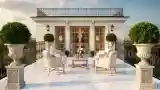 Balkon w stylu klasycznym