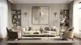 Salon Nowoczesny z Elegancją Klasyczną