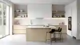 Scandinavian Kitchen with Wood and Concrete