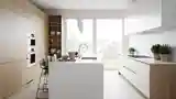 Scandinavian Kitchen with Wood