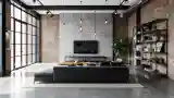 Sala Wielka z Cegłą i Betonem