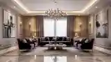 Prestiżowy salon z purpurową wełną