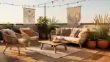 Bohemian Rattan Terrace