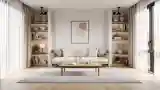 Modern Japanese-Inspired Living Room