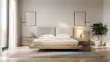 Japandi Bedroom with Wood and Linen