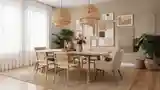 Elegancka Sala Do Jadalni W Stylu Bohemian