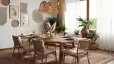 Elegancka Sala Do Jadalni Boho
