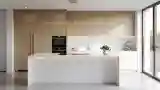 Modern Kitchen with Wood Accents