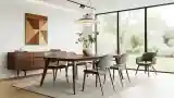 Elegant Dining Room in Wood