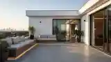 Minimalist Terrace with Luxe Ambiance