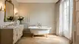 Klasyczna łazienka w stylu francuskim