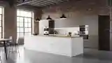 Kuchnia Loft z Cegłą i Stalą