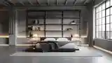 Luxury Industrial Bedroom