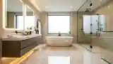 White Marble and Black Elegance