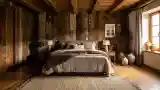 Rustic Retreat with Wood and Wool