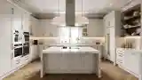Modern Classic Kitchen in Marble