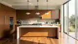Mid Century Modern Kitchen in Walnut