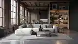 Loft z industrialnym charakterem