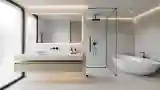 Scandinavian-Inspired Minimalist Bathroom