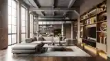 Luxury Loft Living Room