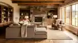 Rustic Luxury Living Room