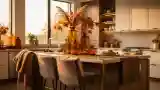 Glamour Kitchen with Stone and Gold