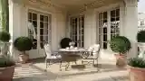 Wysoki Terrace z Francuskim Stylem