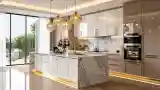 Glamour Kitchen with Marble