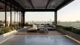 Industrial Terrace with Urban Panorama