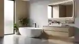 Japanese-Inspired Japandi Bathroom
