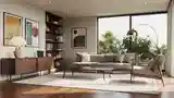 Mid-Century Modern Living Room Elegance