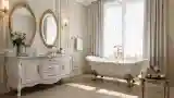 Soft French Bathroom Elegance