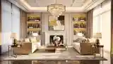 Luxurious Winter Lounge