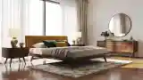 Elegance in Wood and Fabric
