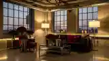 Luxury Industrial Living Room