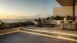 Modern Luxury Terrace with Ocean View